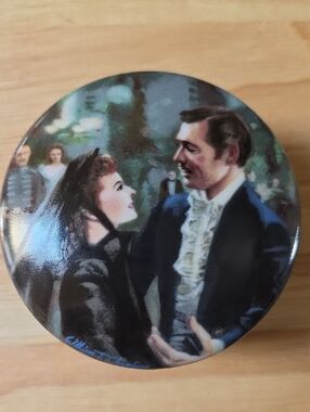 Vintage Gone With The Wind The Charity Bazaar Music Box 1992